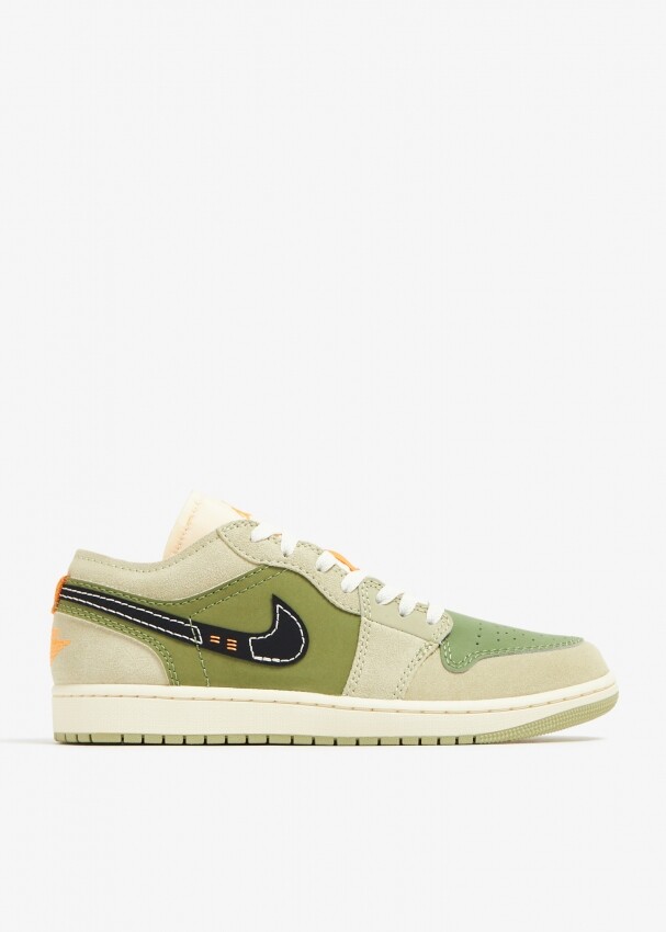 

Кроссовки Nike Air Jordan 1 Low SE Craft, зеленый