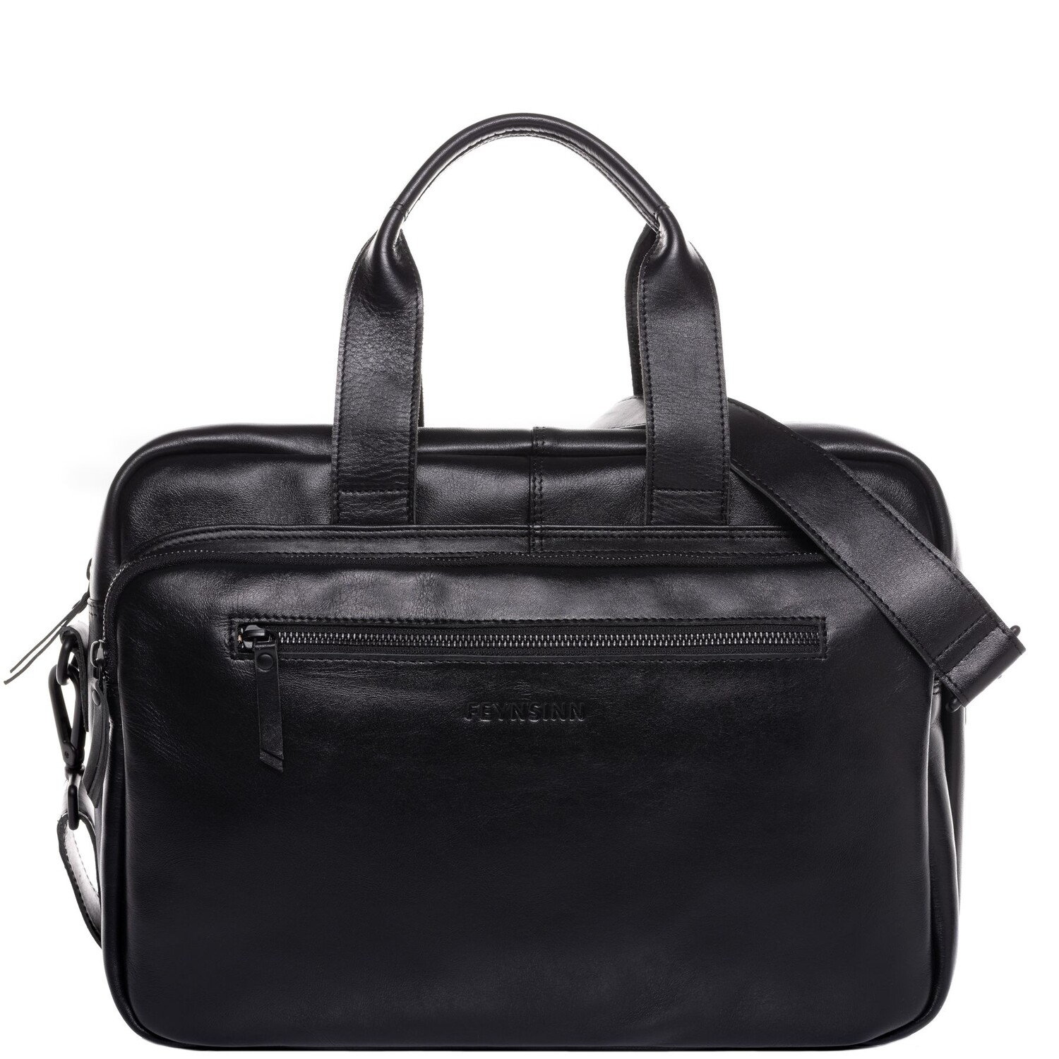

Сумка для ноутбука FEYNSINN Leder 15 Leder Businesstasche Unisex CASPER, черный