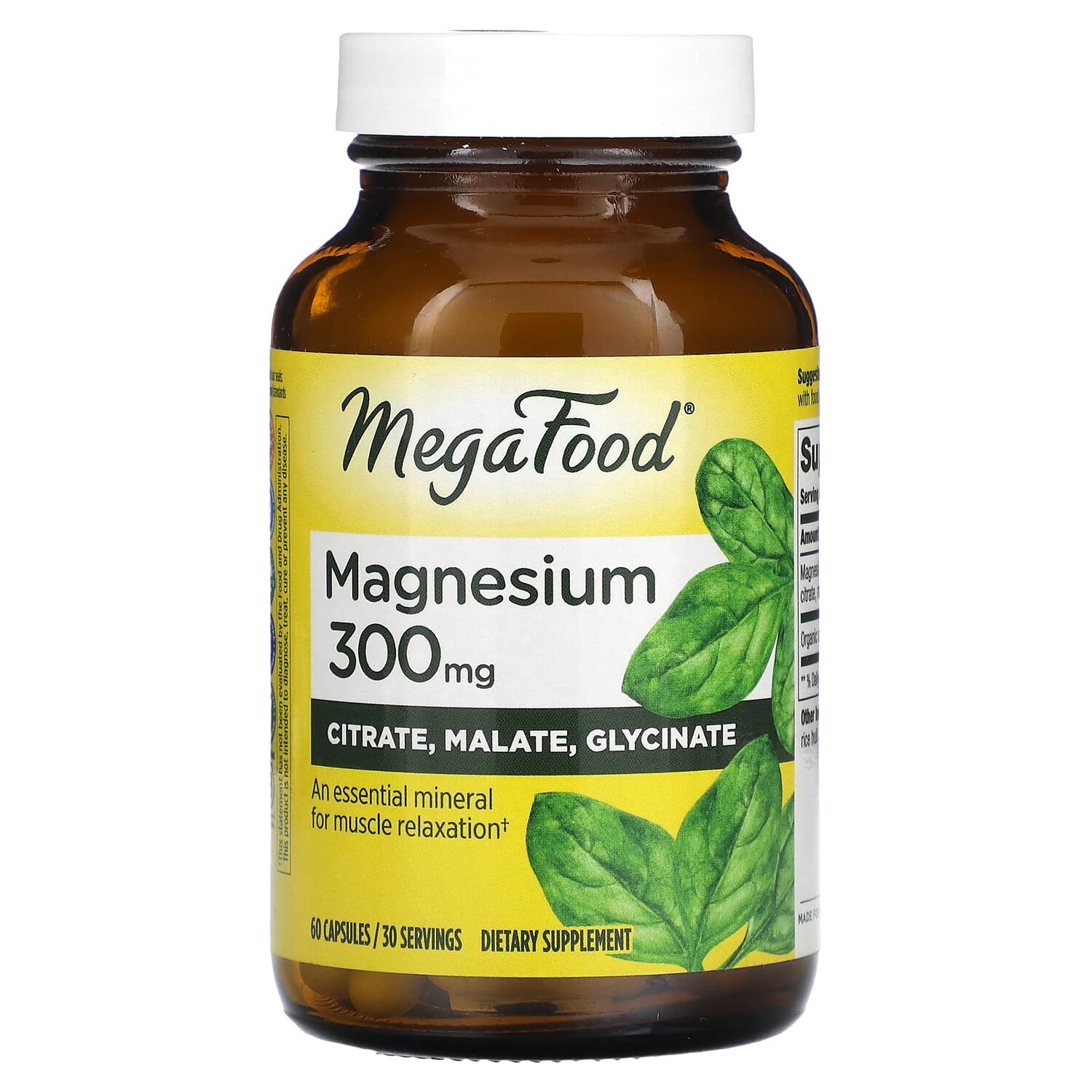 

Магний, 300 мг, 60 капсул, MegaFood