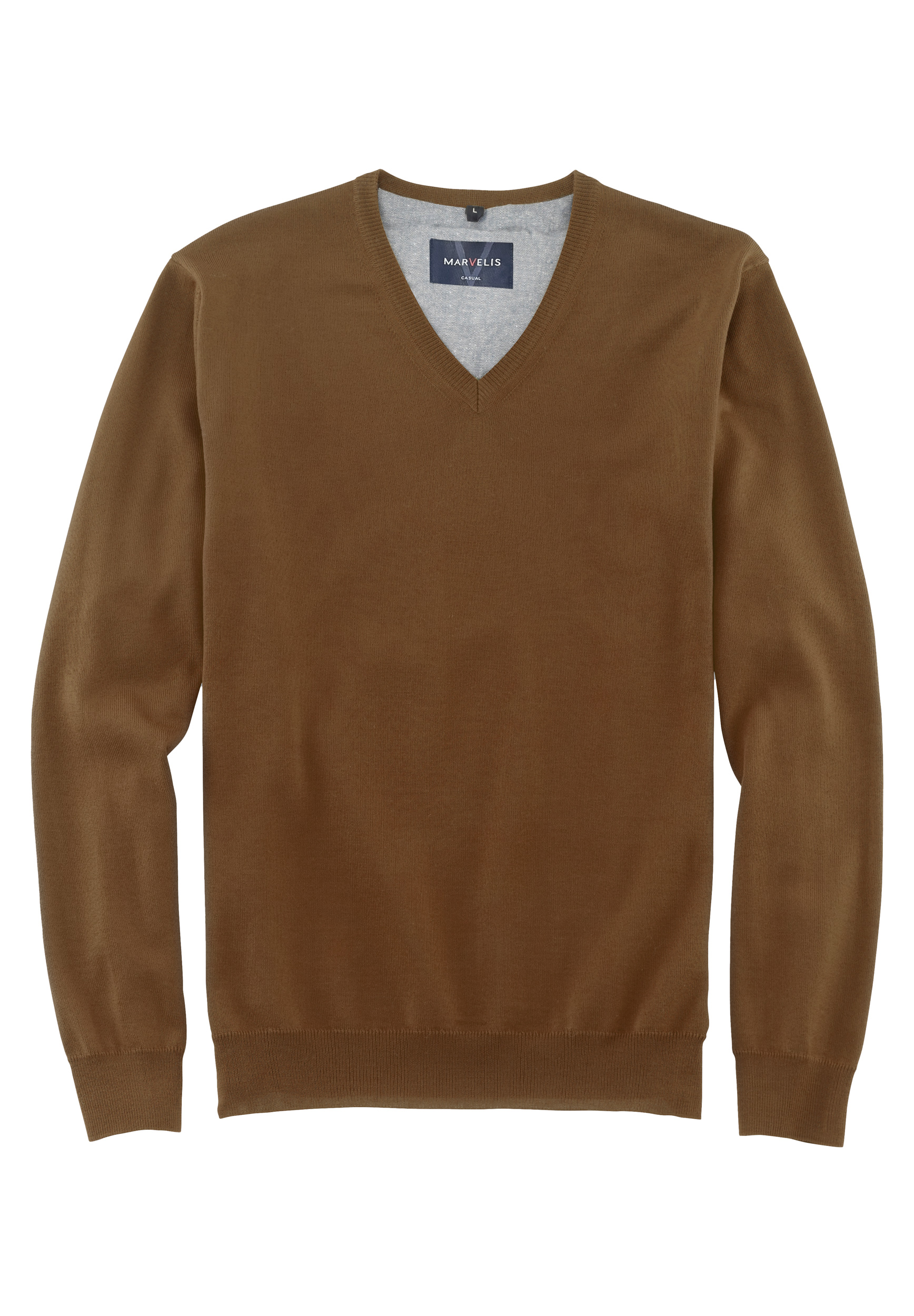 Пуловер MARVELIS, коричневый жакет на пуговицах marvelis marvelis размер xl цвет серый арт 63151660