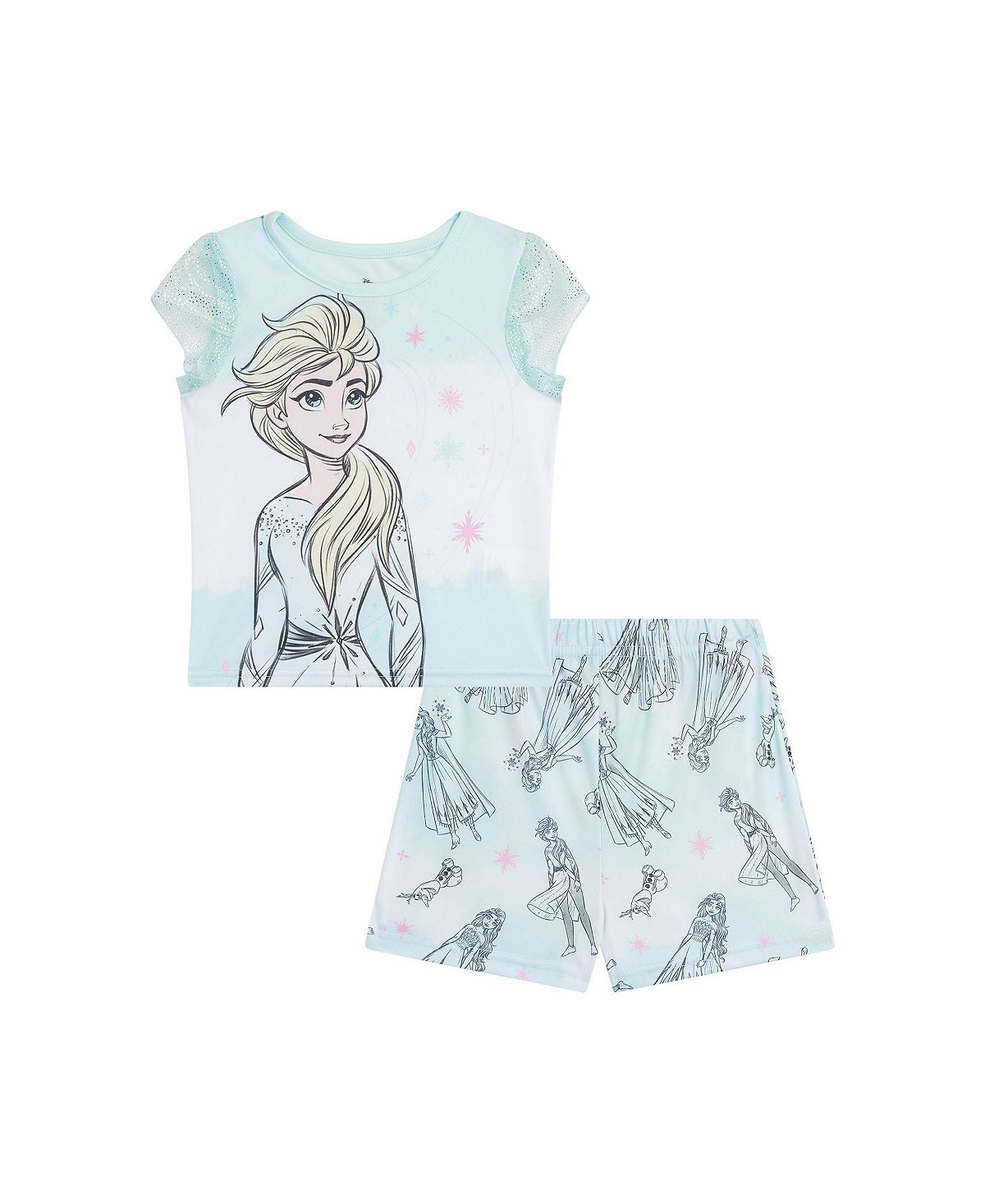 цена Пижама для маленьких девочек, комплект из 2 предметов Frozen