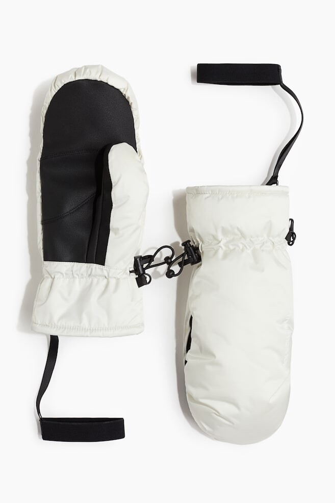 

Лыжные варежки из термомува H&M, белый
