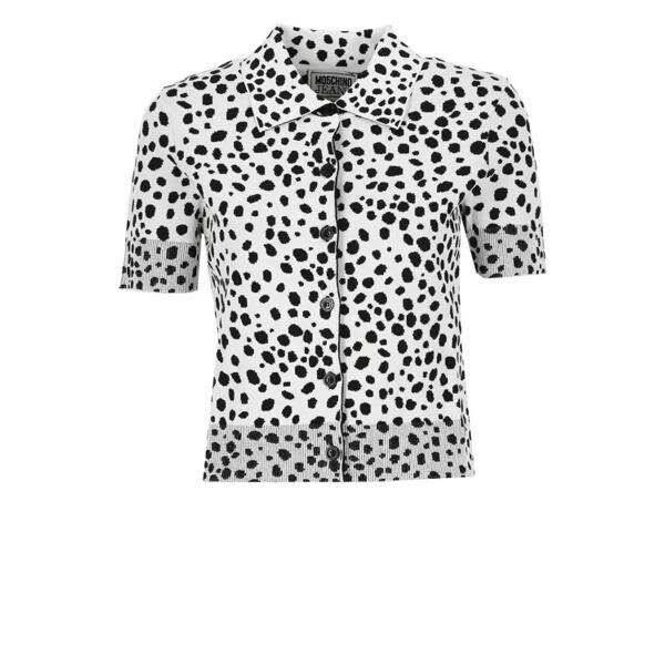 

Свитер viscose sweater Moschino, белый