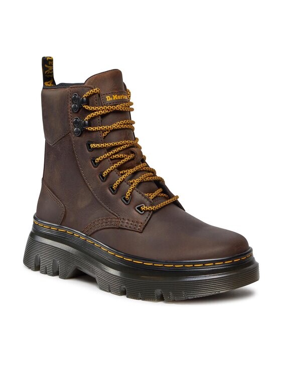 

Ботильоны на шнуровке Dr. Martens, коричневый