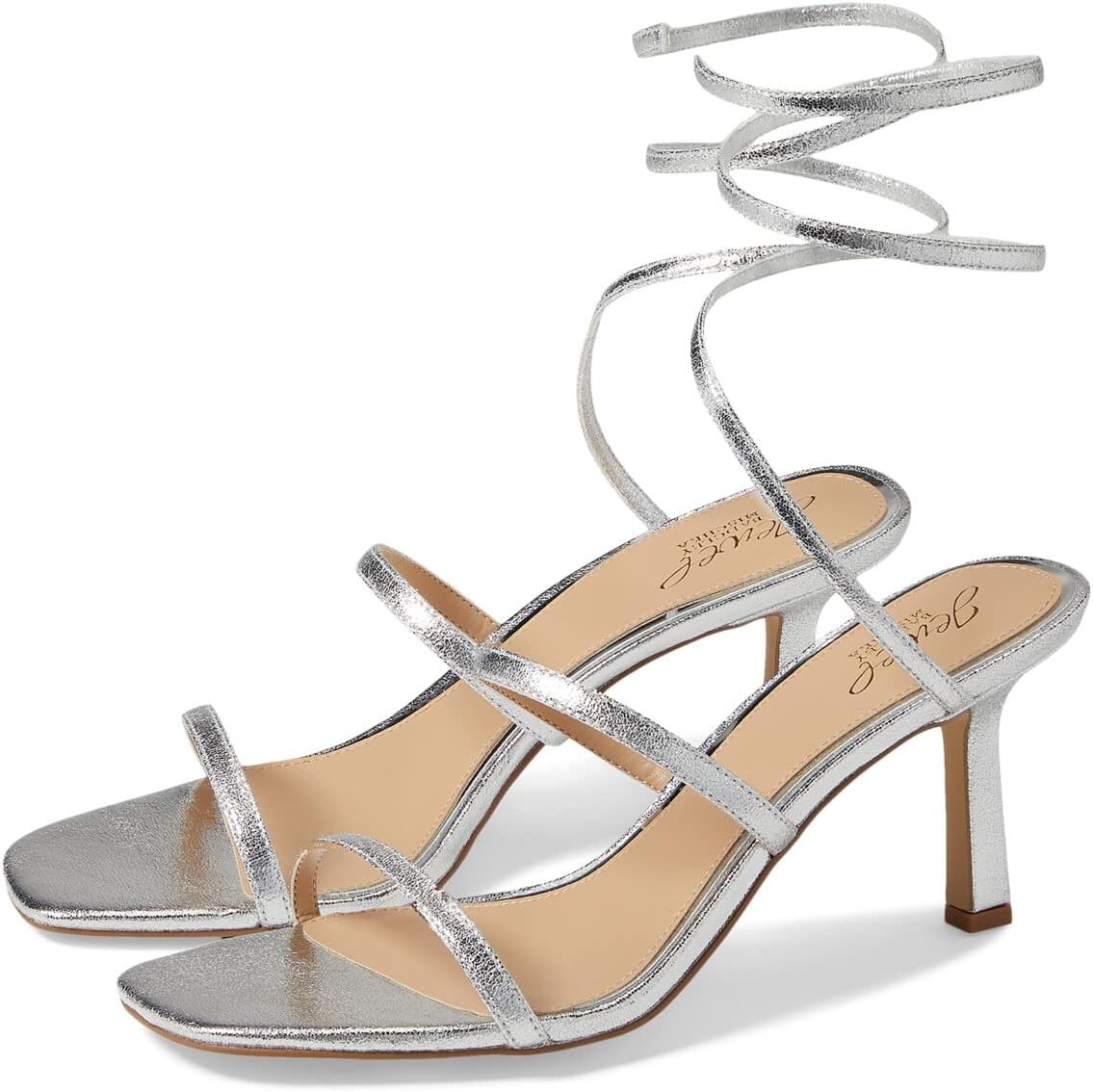 

Босоножки Reina Jewel Badgley Mischka, цвет Silver