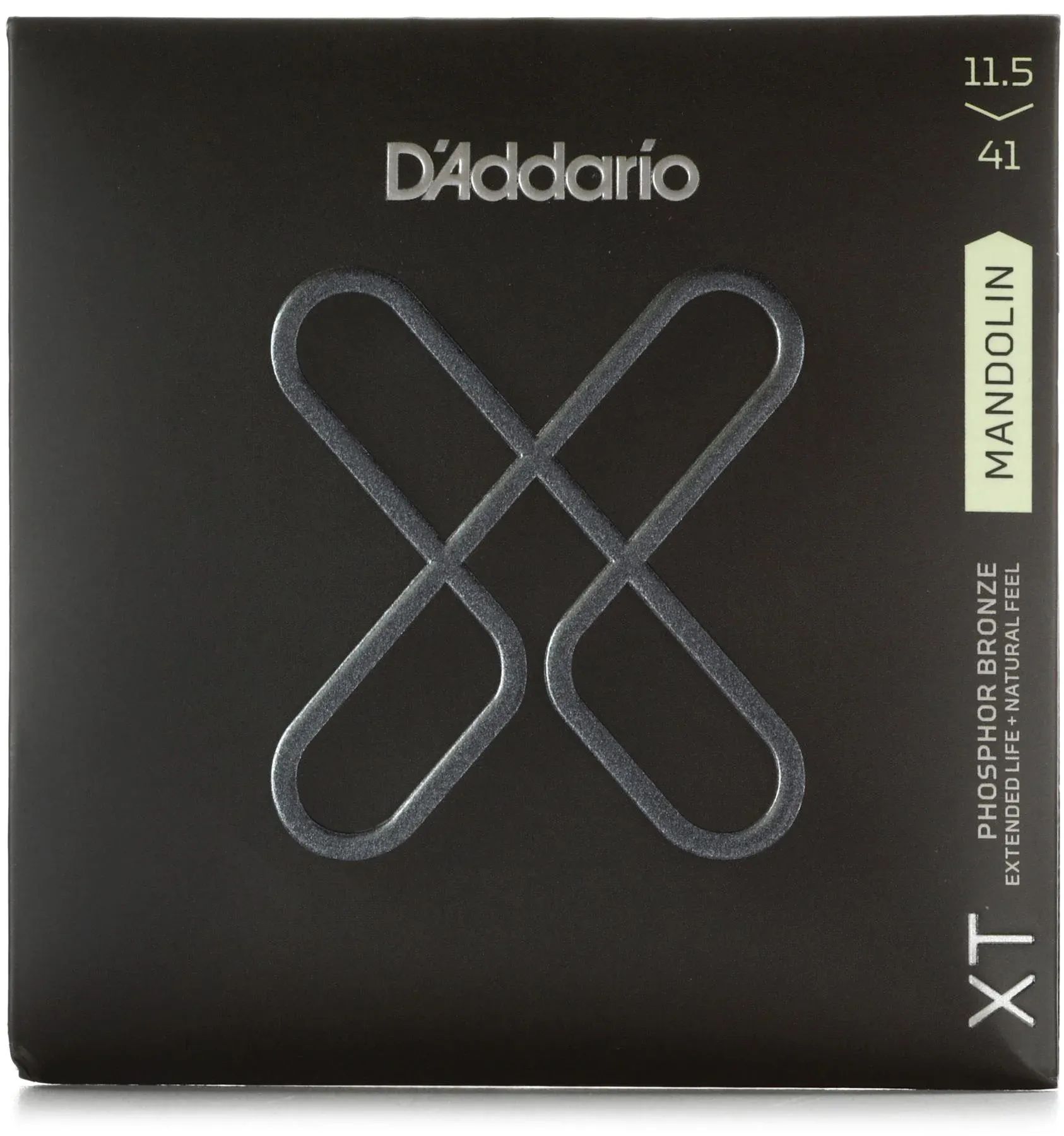 

Струны для мандолины D'Addario XTM11541 XT из фосфористой бронзы — .0115-.041 Custom Medium