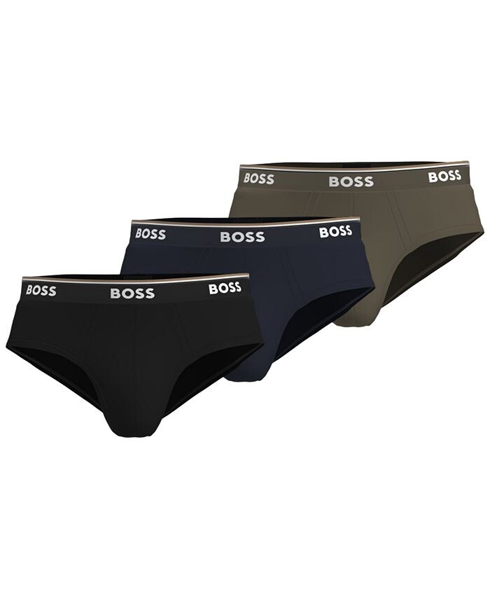 

Мужские 3 шт. от Hugo Boss. Силовые трусы, мультиколор