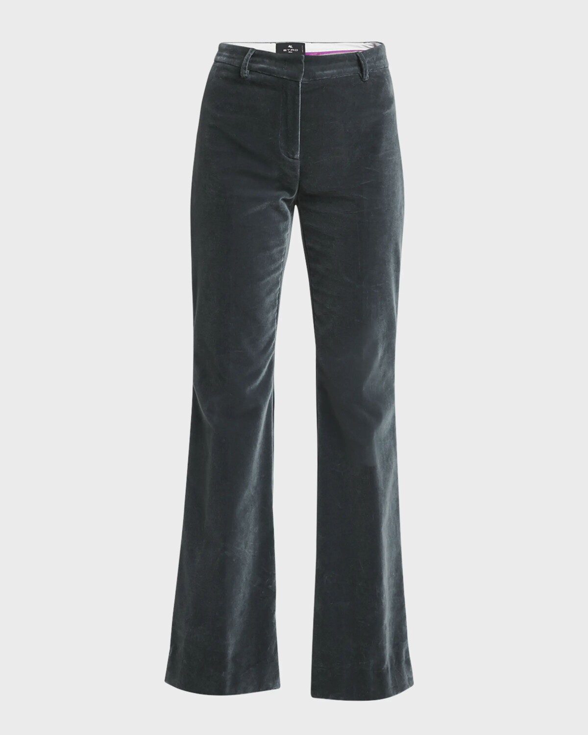 

Бархатные брюки Bootcut Etro, цвет Sugarpaper