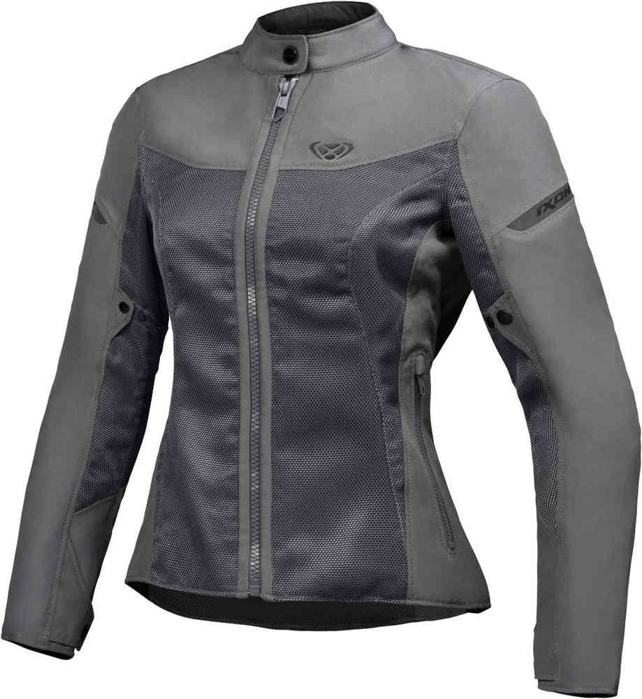 Женская мотоциклетная текстильная куртка Fresh Ixon, темно-серый