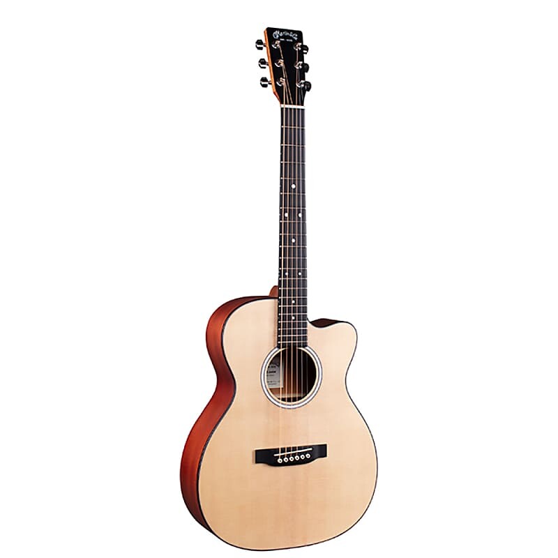 Акустическая гитара Martin 000CJr-10E Acoustic Electric Guitar, Sapele Back/Sides, Sitka Spruce Top акустическая гитара takamine p3mc acoustic electric guitar cedar top sapele back and sides mahogany neck beautiful