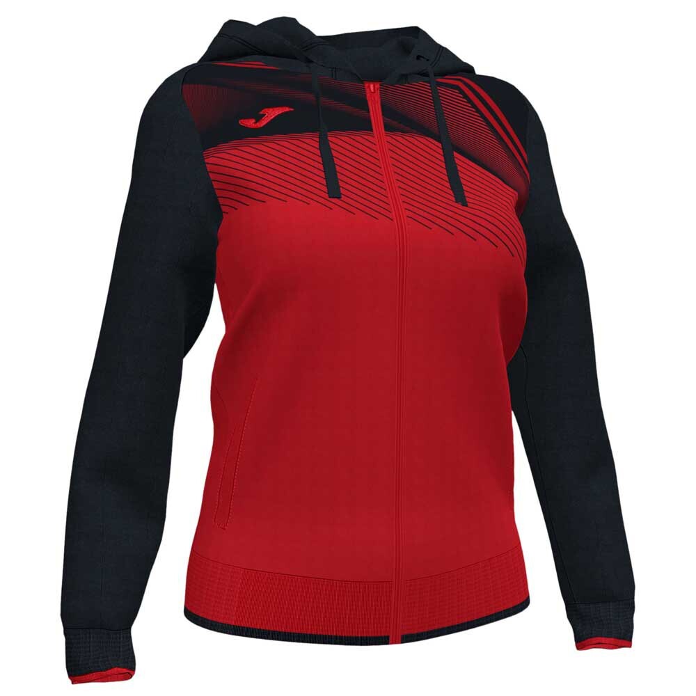 

Толстовка Joma Supernova II Full Zip, красный