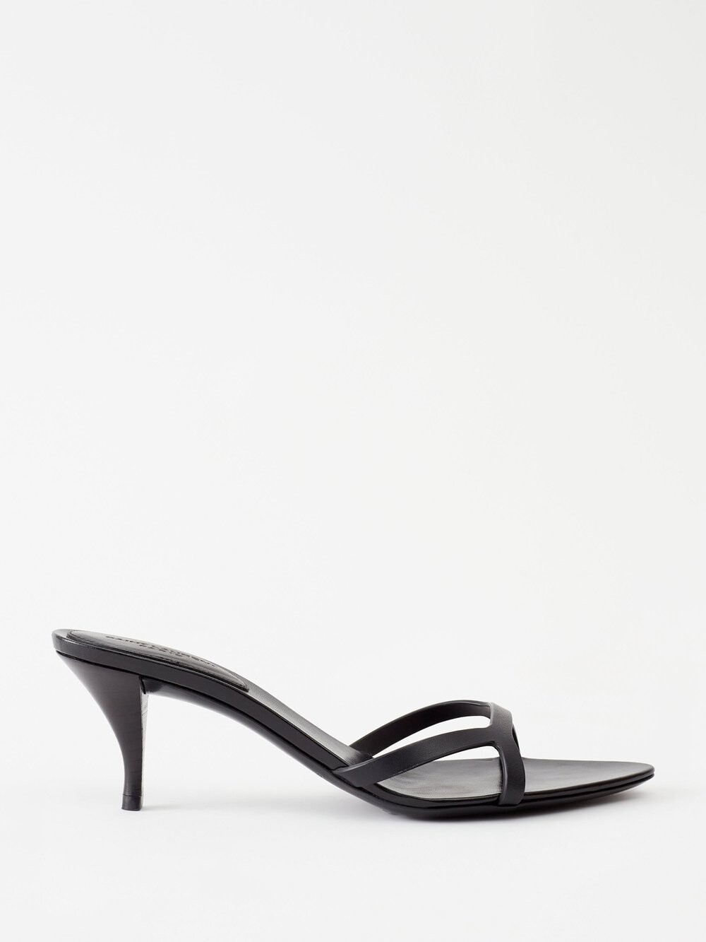 

Кожаные сандалии carla 60 Saint Laurent, черный