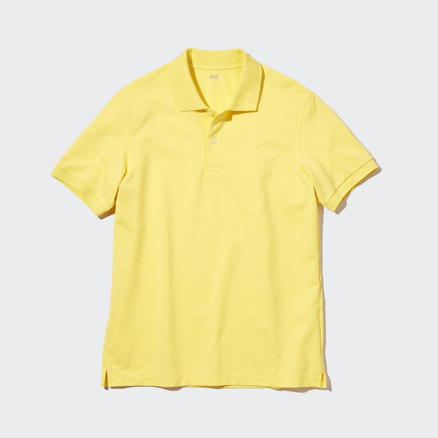 

Рубашка поло из сухого пике UNIQLO, желтый