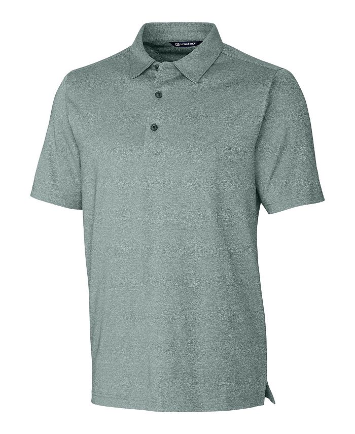 Мужская рубашка-поло стрейч с принтом Forge Cutter & Buck, зеленый цена и фото