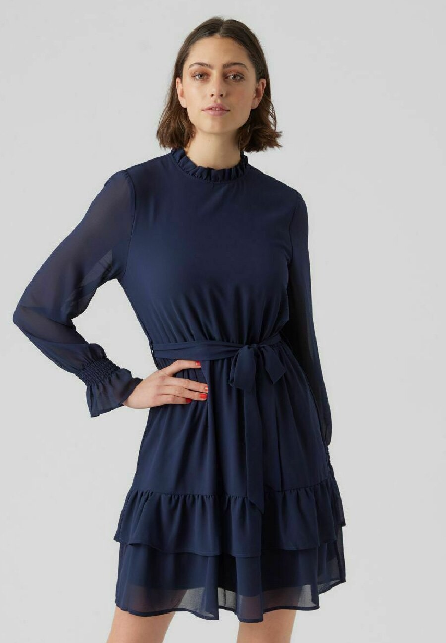 

Летнее платье Vero Moda, темно-синий