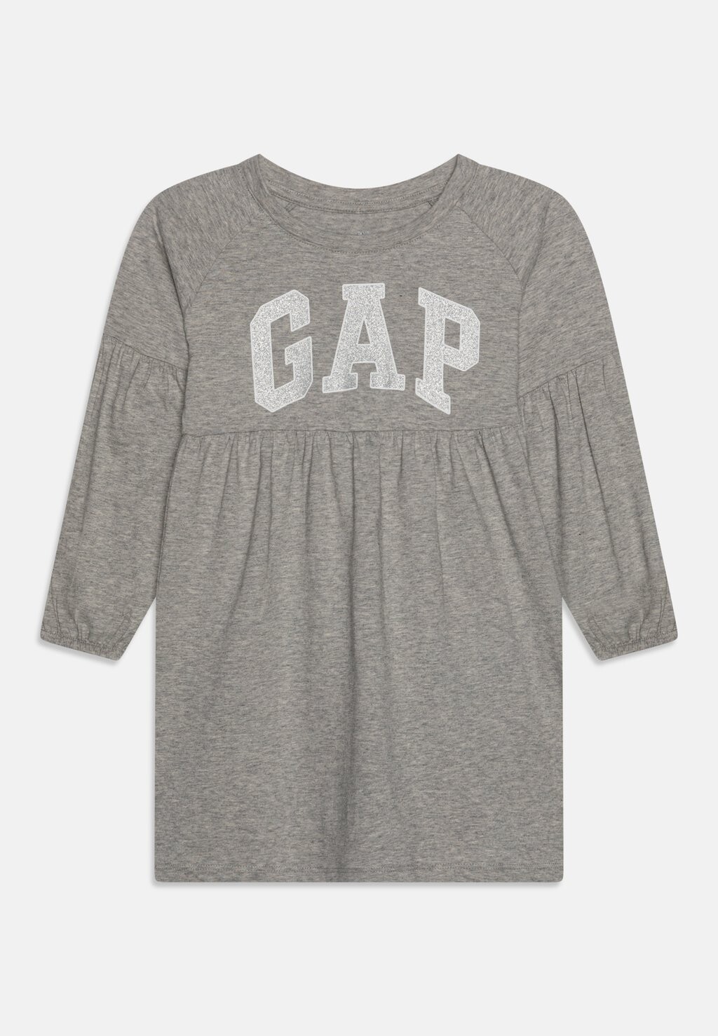 

Платье из джерси Logo Girls GAP, цвет light heather grey