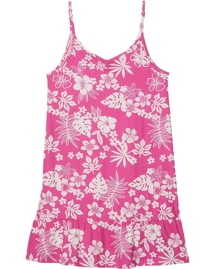 Платье Roxy The Good Direction Dress, цвет Shocking Pink Hello Aloha классические пляжные хипстерские брюки с принтом roxy цвет shocking pink hello aloha