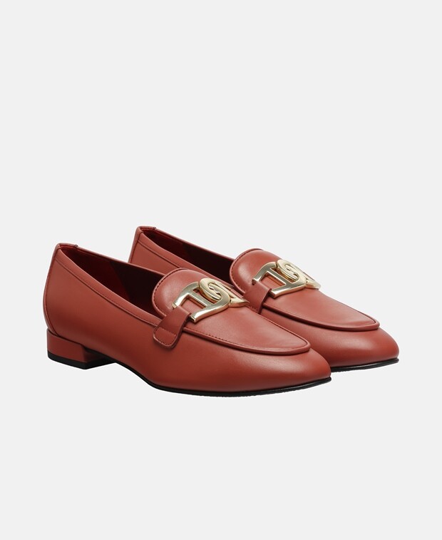 

Лоферы Aigner, красный
