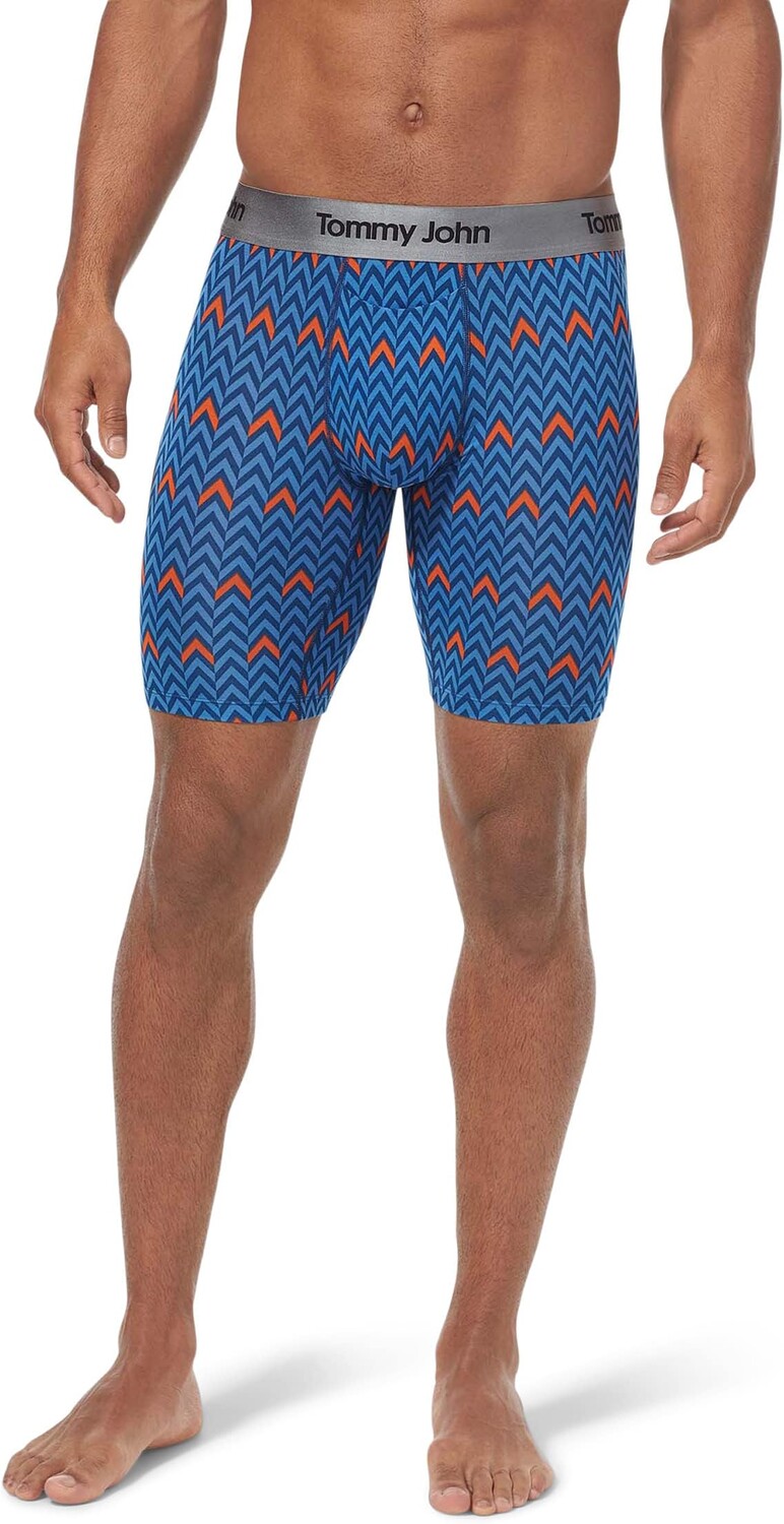 

Трусы-боксеры Second Skin 8 дюймов Tommy John, цвет Voltage