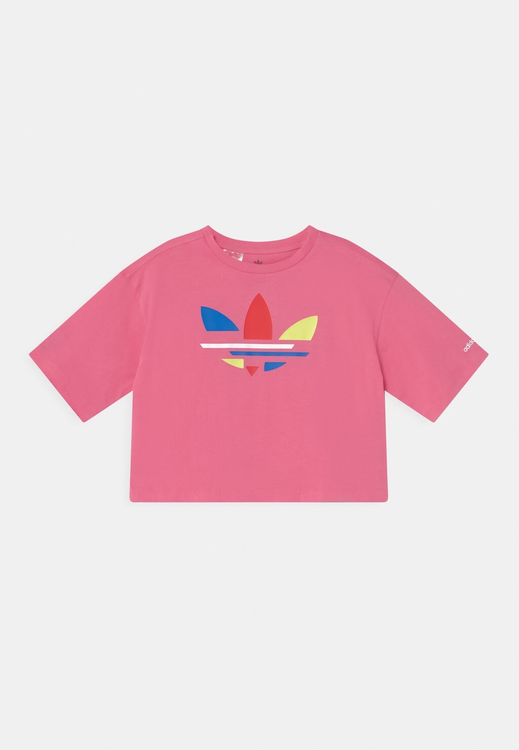 

Футболка с принтом CROPPED TEE adidas Originals, цвет rose tone