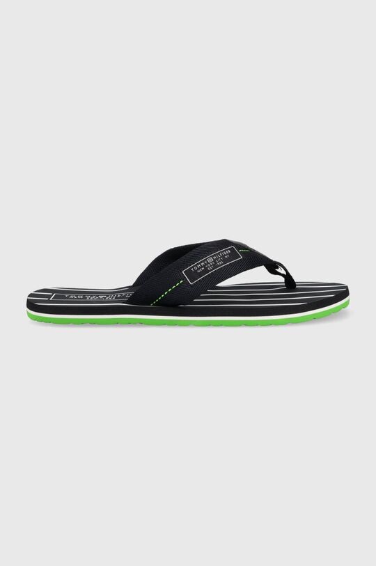 Шлепанцы PATCH HILFIGER BEACH SANDAL Tommy Hilfiger, темно-синий шлепанцы comfort beach sandal tommy hilfiger синий