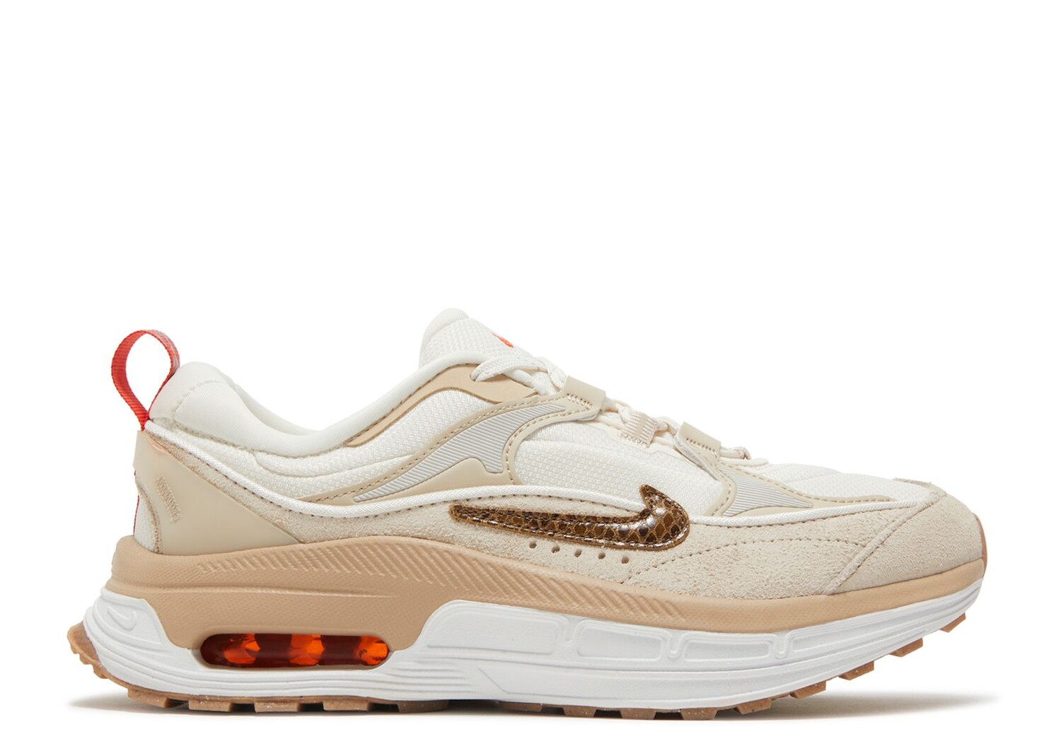 

Кроссовки Nike Wmns Air Max Bliss Se 'Brown Snakeskin', кремовый, Бежевый