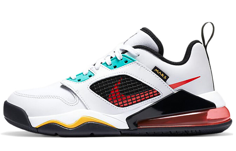 

Nike Air Jordan Mars 270 Low (GS) Белый/Зеленый/Оранжевый