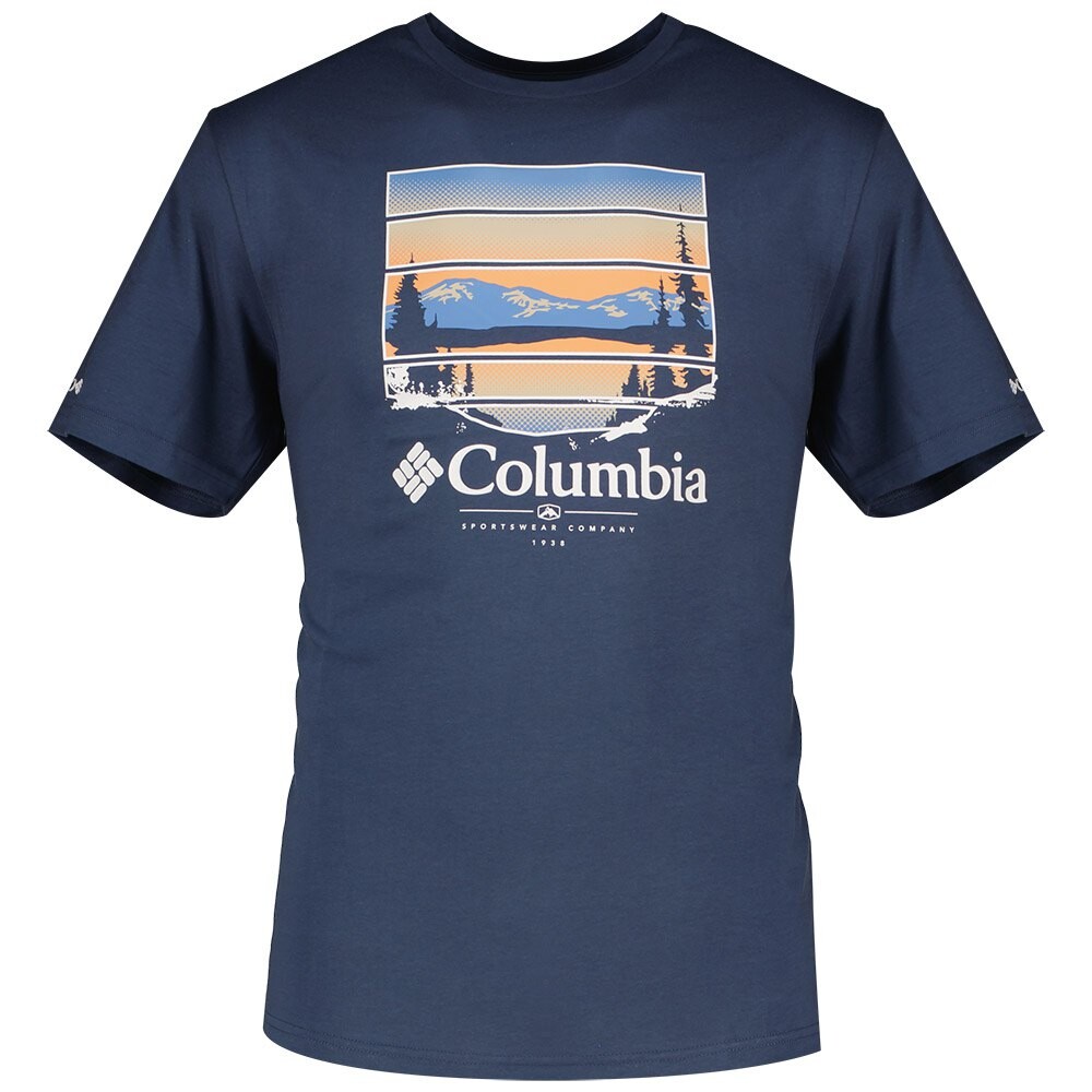 

Футболка с коротким рукавом Columbia Path Lake II, синий