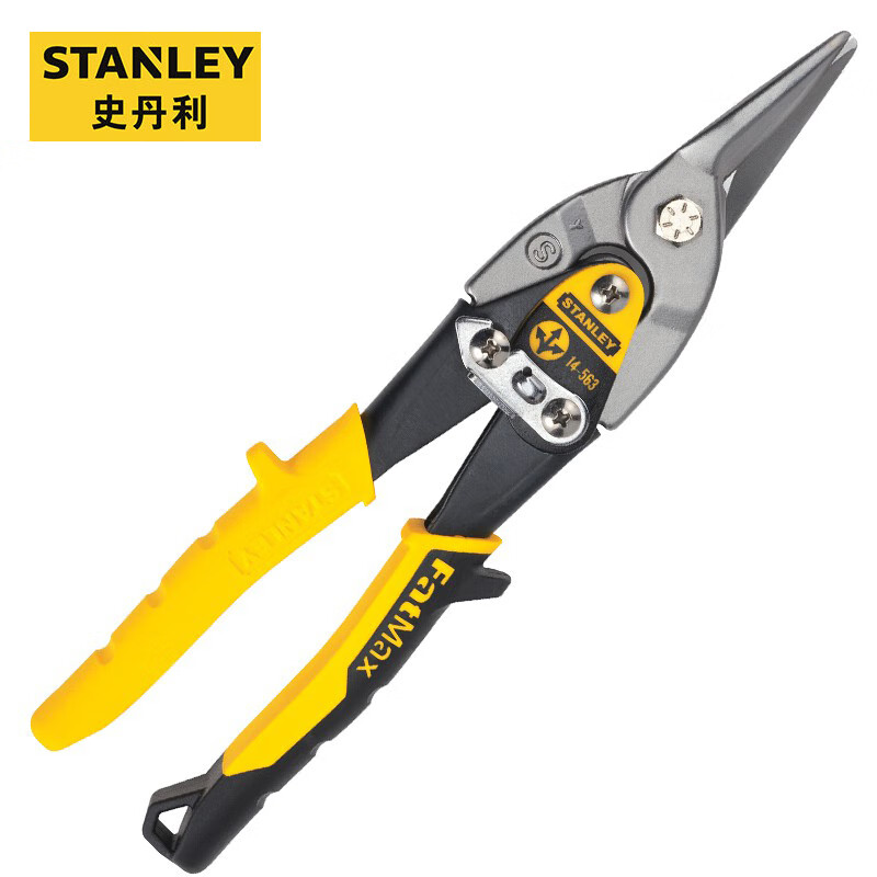 Stanley FatMax авиационные ножницы с прямой головкой 10-дюймовые железные ножницы металлические ножницы проволочная сетка из нержавеющей стали 14-563-22