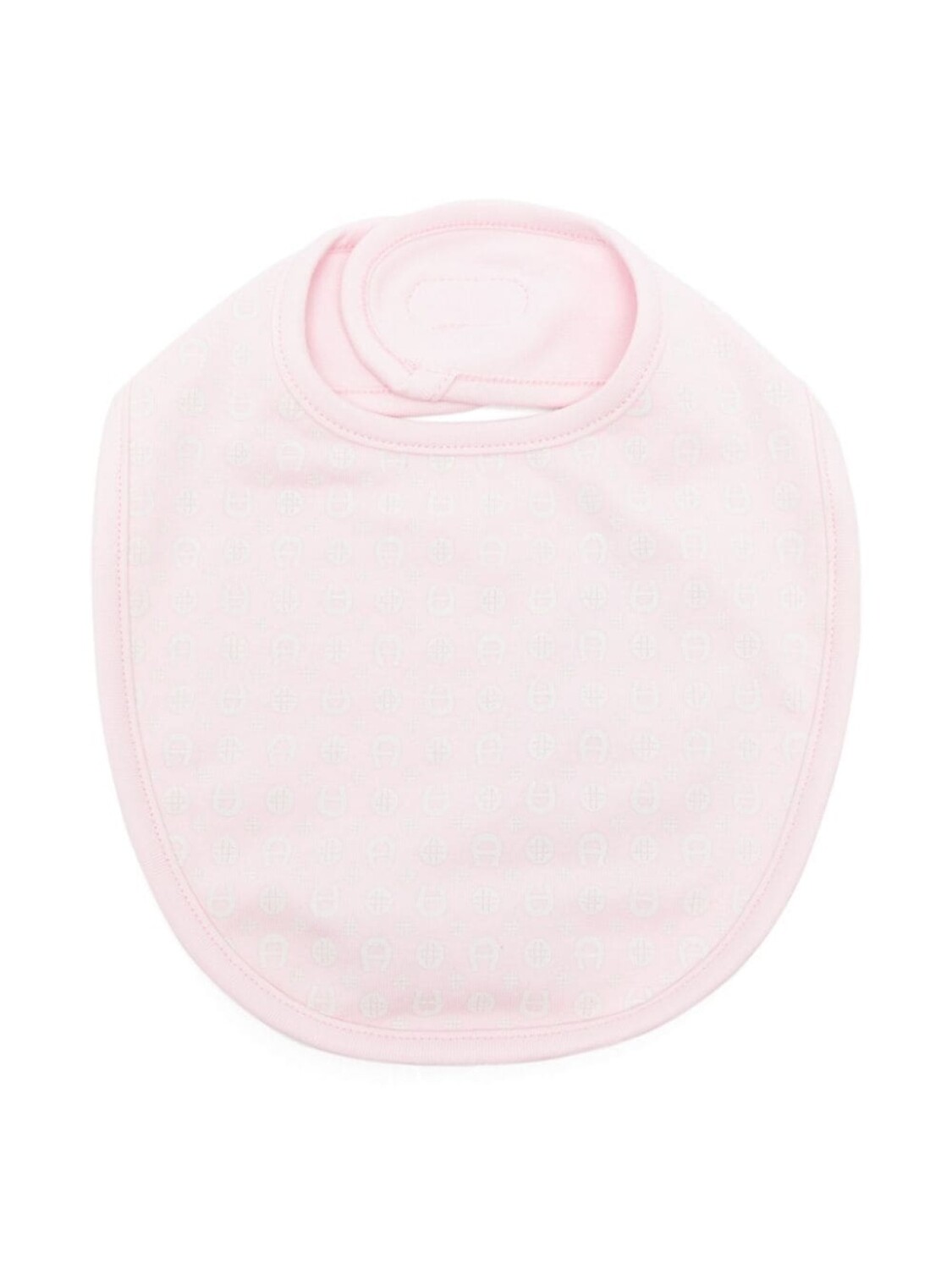 

Aigner Kids нагрудник с монограммой, розовый