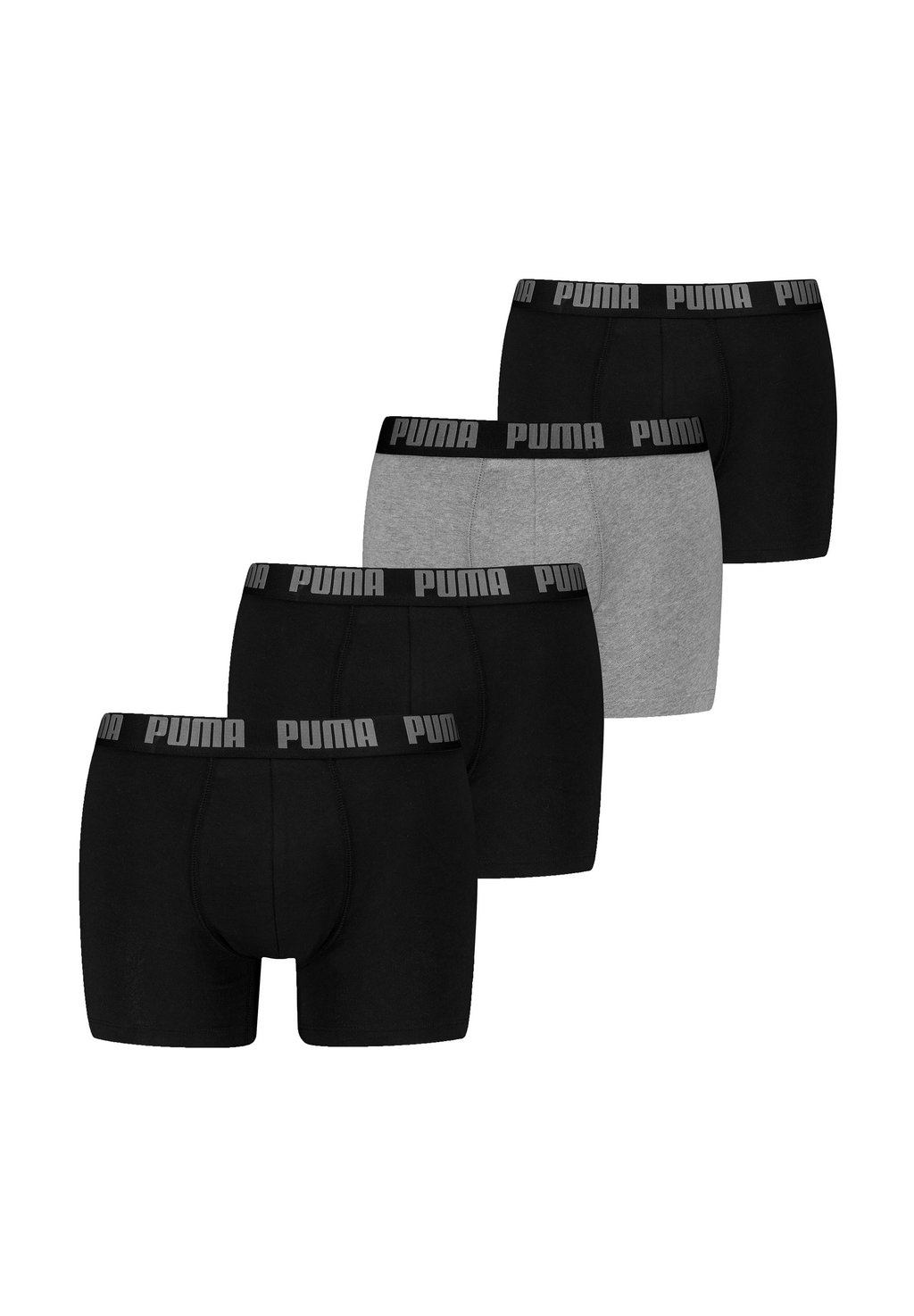 

Трусы Men Everyday 4 Pack Puma, черно-серые