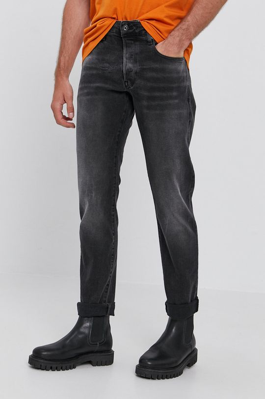 Джинсы 3301 G-Star Raw, черный джинсы узкого кроя d staq с карманами g star raw черный