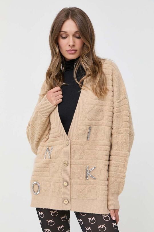

Кардиган Pinko, коричневый