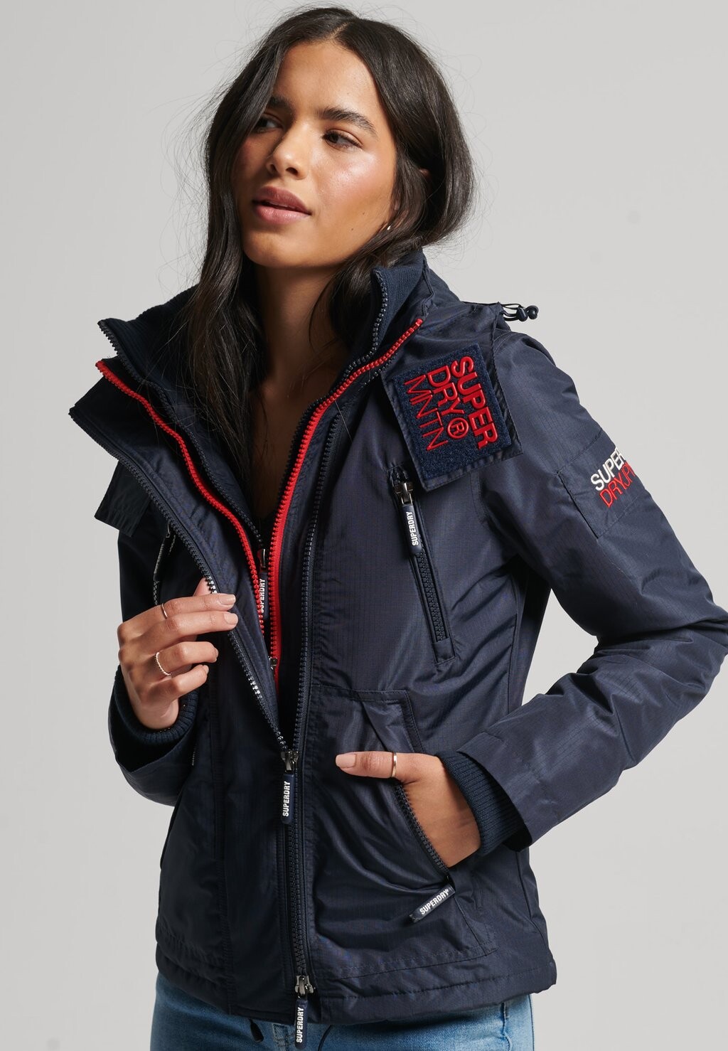 

Зимняя куртка Superdry MOUNTAIN, цвет nordic chrome navy