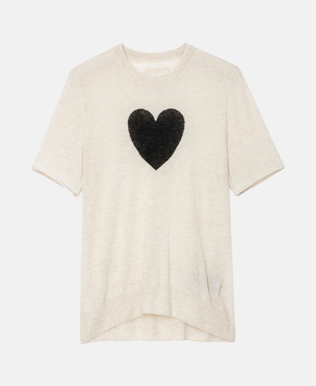 

Кашемировый пуловер Zadig&Voltaire, миндальный