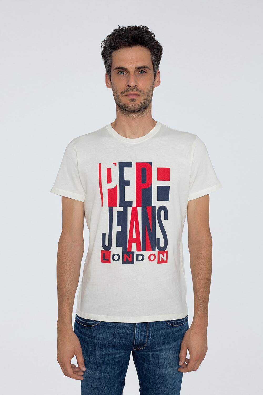 

Футболка Мужская Белая Pepe Jeans, белый