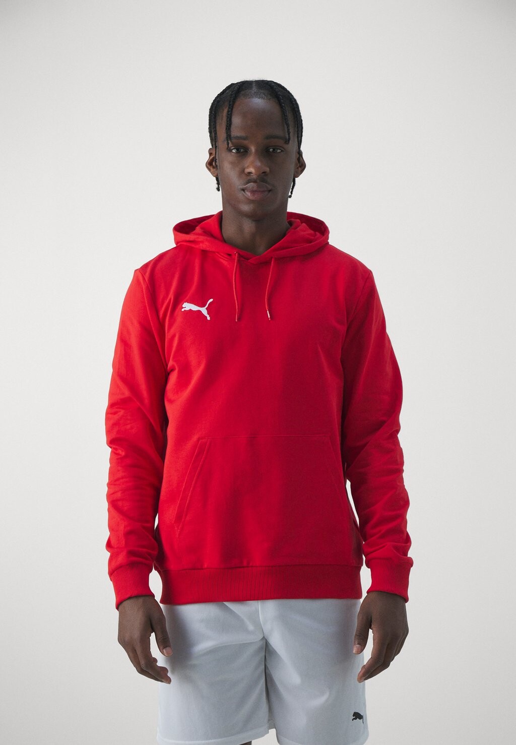 Толстовка Puma TEAMGOAL CASUALS HOODY, puma/белый