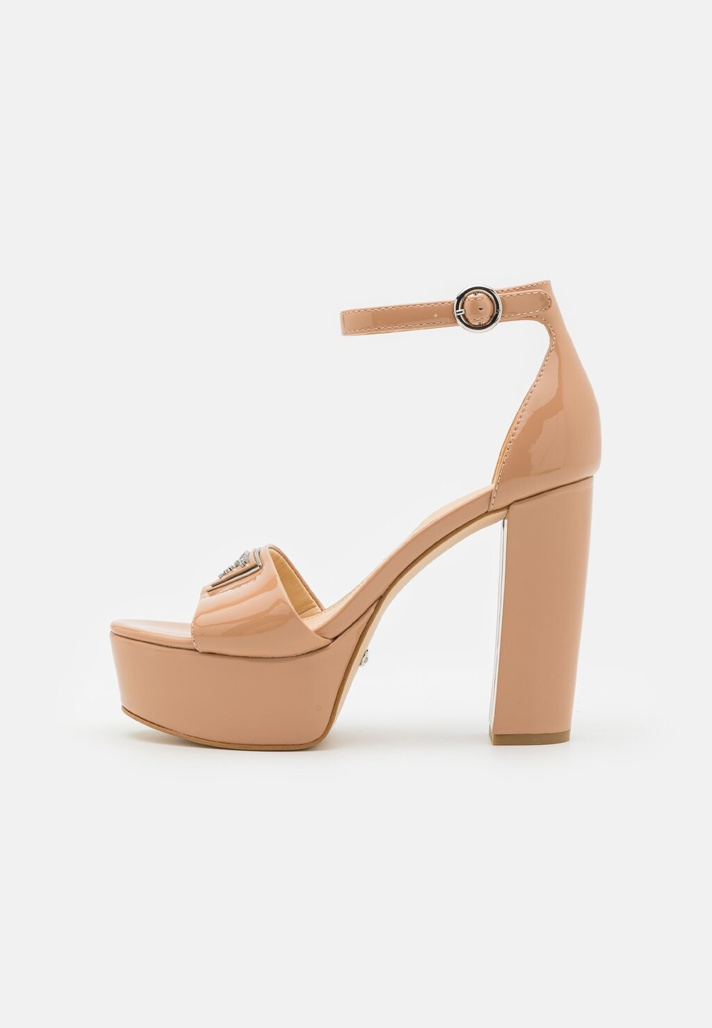 

Босоножки на платформе Seton Guess, цвет nude
