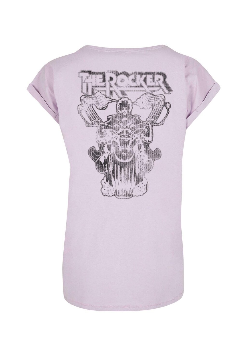 

Футболка с принтом THIN LIZZY LOGO ROCKER Merchcode, сиреневый