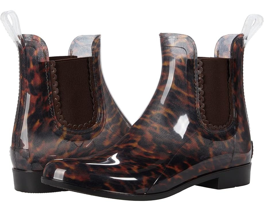 

Ботинки Jack Rogers Sallie Printed Rain Boots, цвет Tortoise