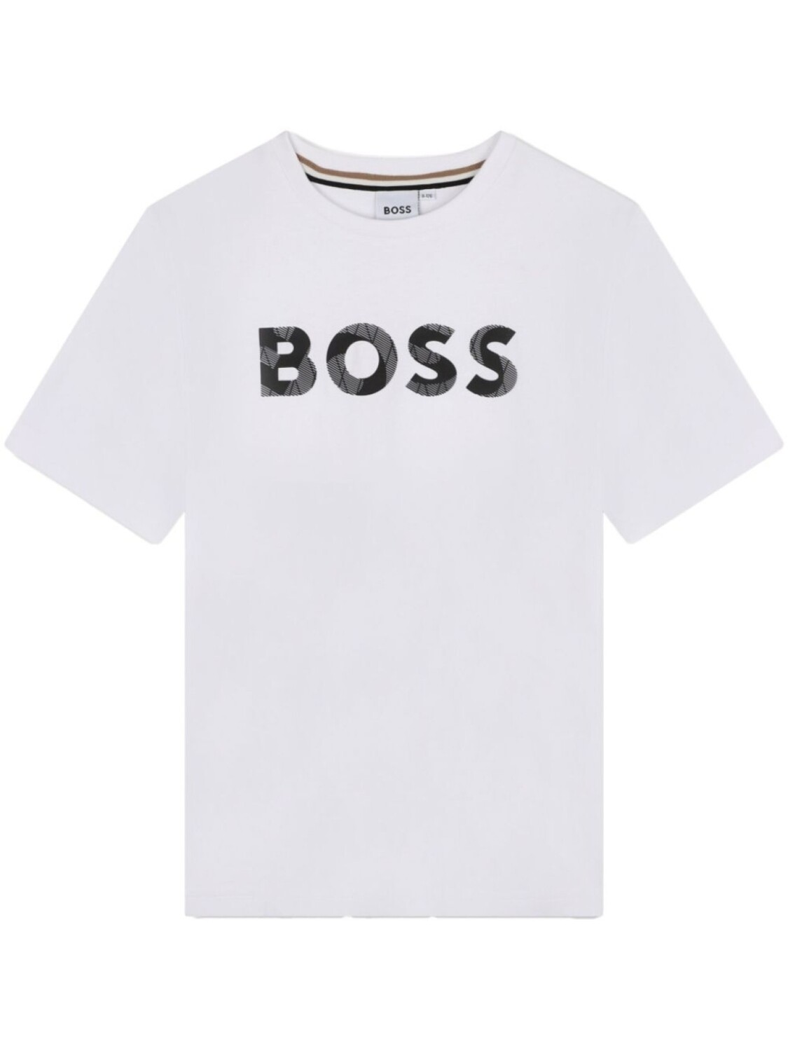 

BOSS Kidswear футболка с логотипом, белый