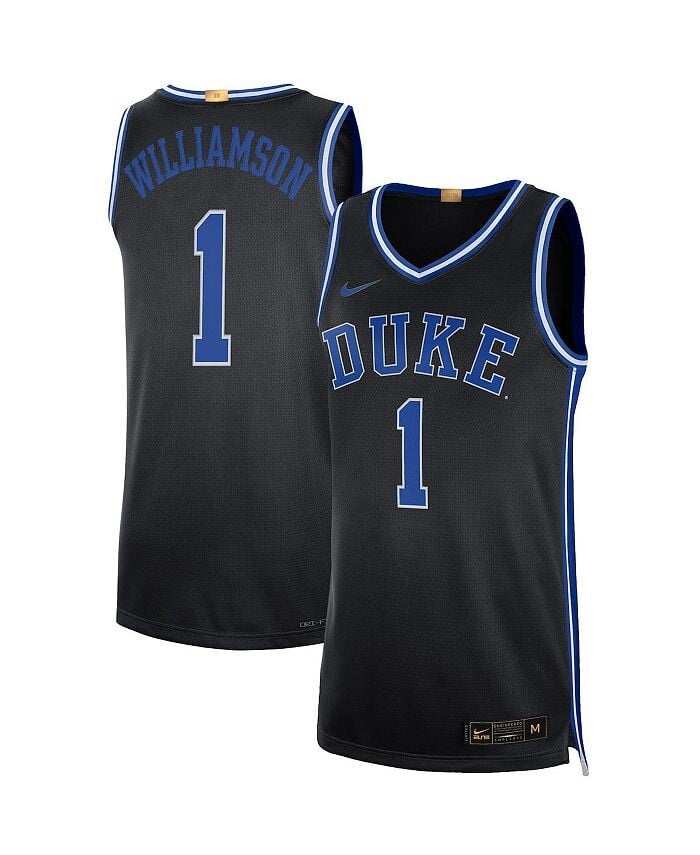 

Мужская баскетбольная майка Zion Williamson Black Duke Blue Devils Alumni Player Limited Nike, черный