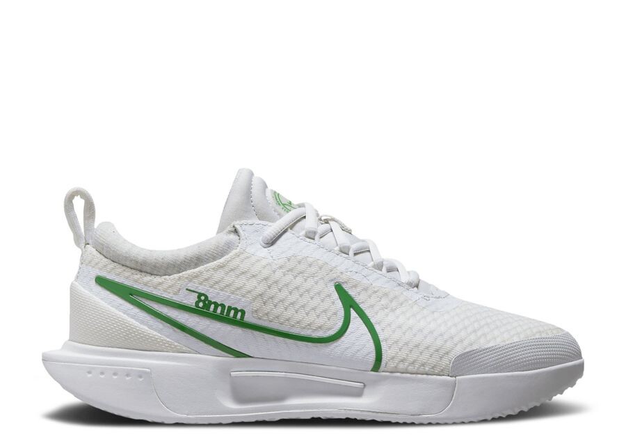 

Кроссовки Nike Wmns NikeCourt Zoom Pro HC, цвет White Kelly Green