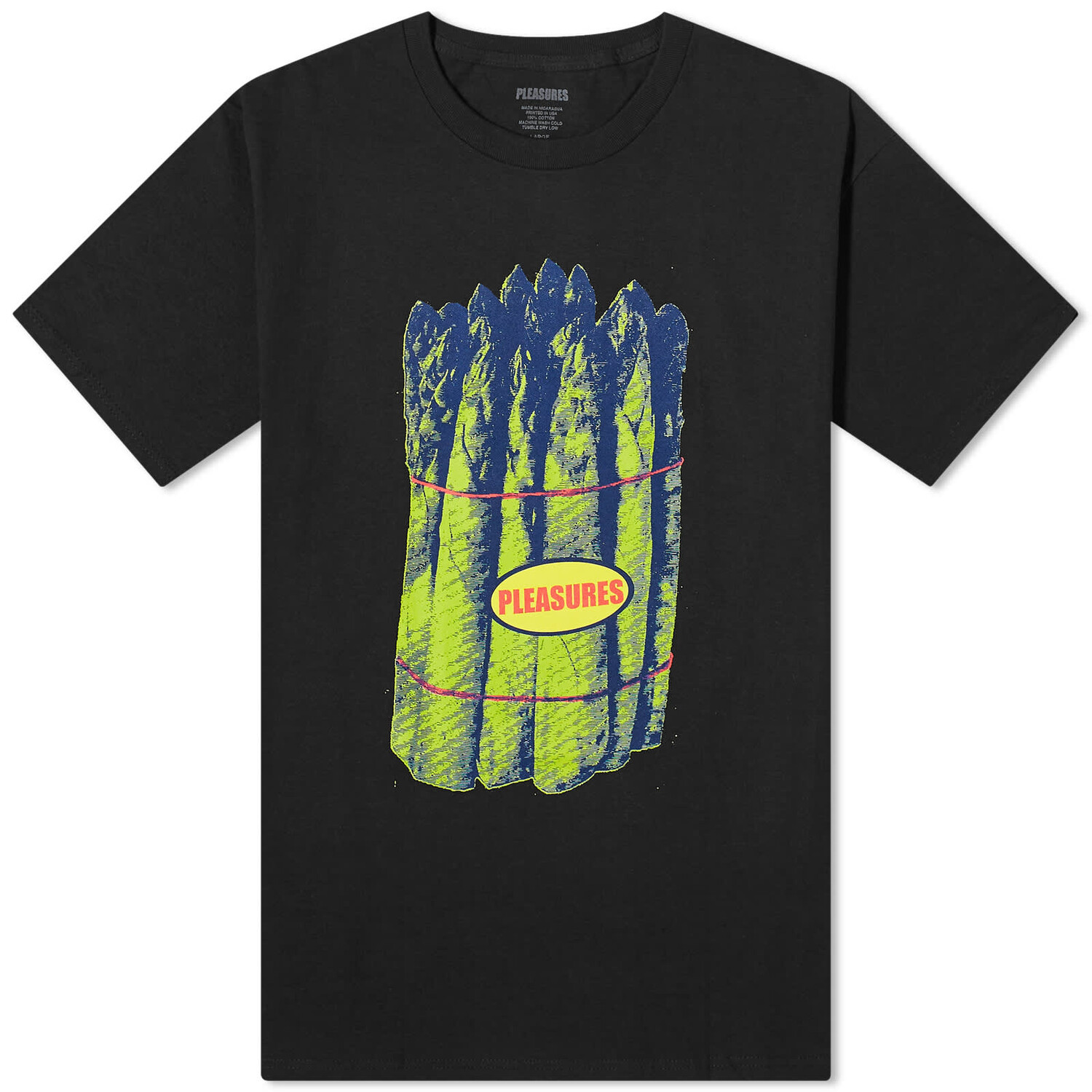 

Футболка Pleasures Veggie, черный