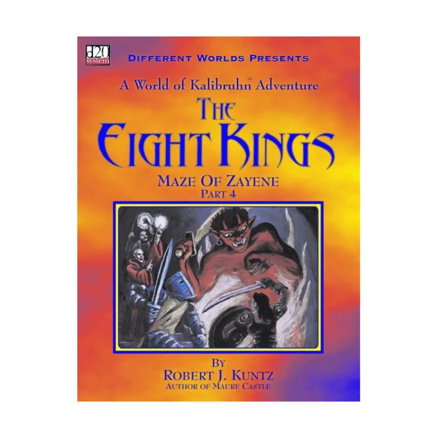 

Модуль Maze of Zayene #4 - The Eight Kings, Valus & Kalibruhn (d20)