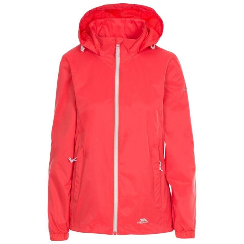 

Водонепроницаемая женская куртка Sabrina Hibiscus Red TRESPASS, цвет rojo