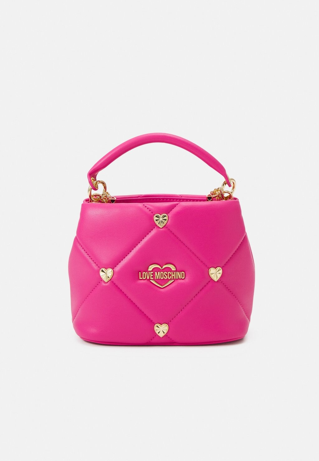 

Сумка JEWEL HEART BAG Love Moschino, фуксия