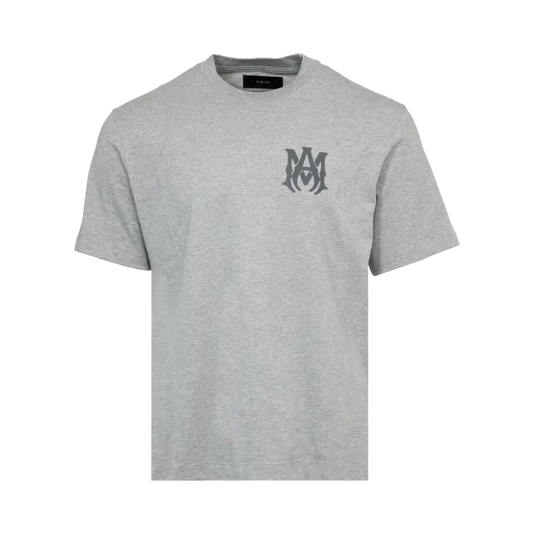 

Футболка Amiri MA Logo 'Heather Grey', серый