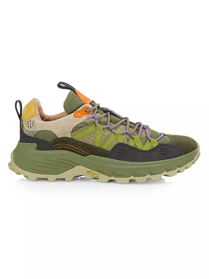 

низкие кеды Iwano Flower Mountain, цвет brown military