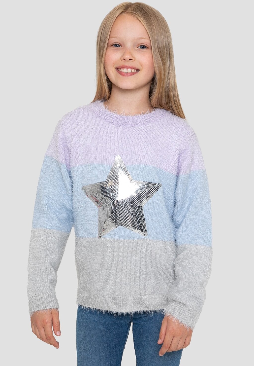 

Вязаный свитер LYRA Threadgirls, цвет lilac